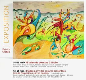 Exposition de peintures Patrick Challois