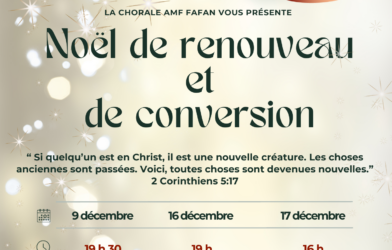 Noël de renouveau et de conversion