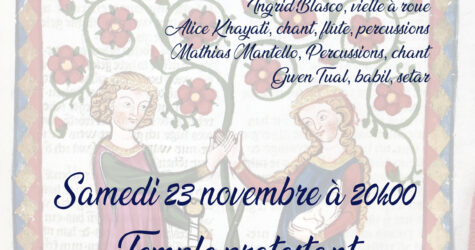 CONCERT : Trobairitz, concert dame de cœur