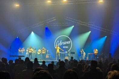 Le groupe Glorious sur la scéne du Glaz Arena à Cesson Sevigné lors de leurs concert du 6 décembre 2024.