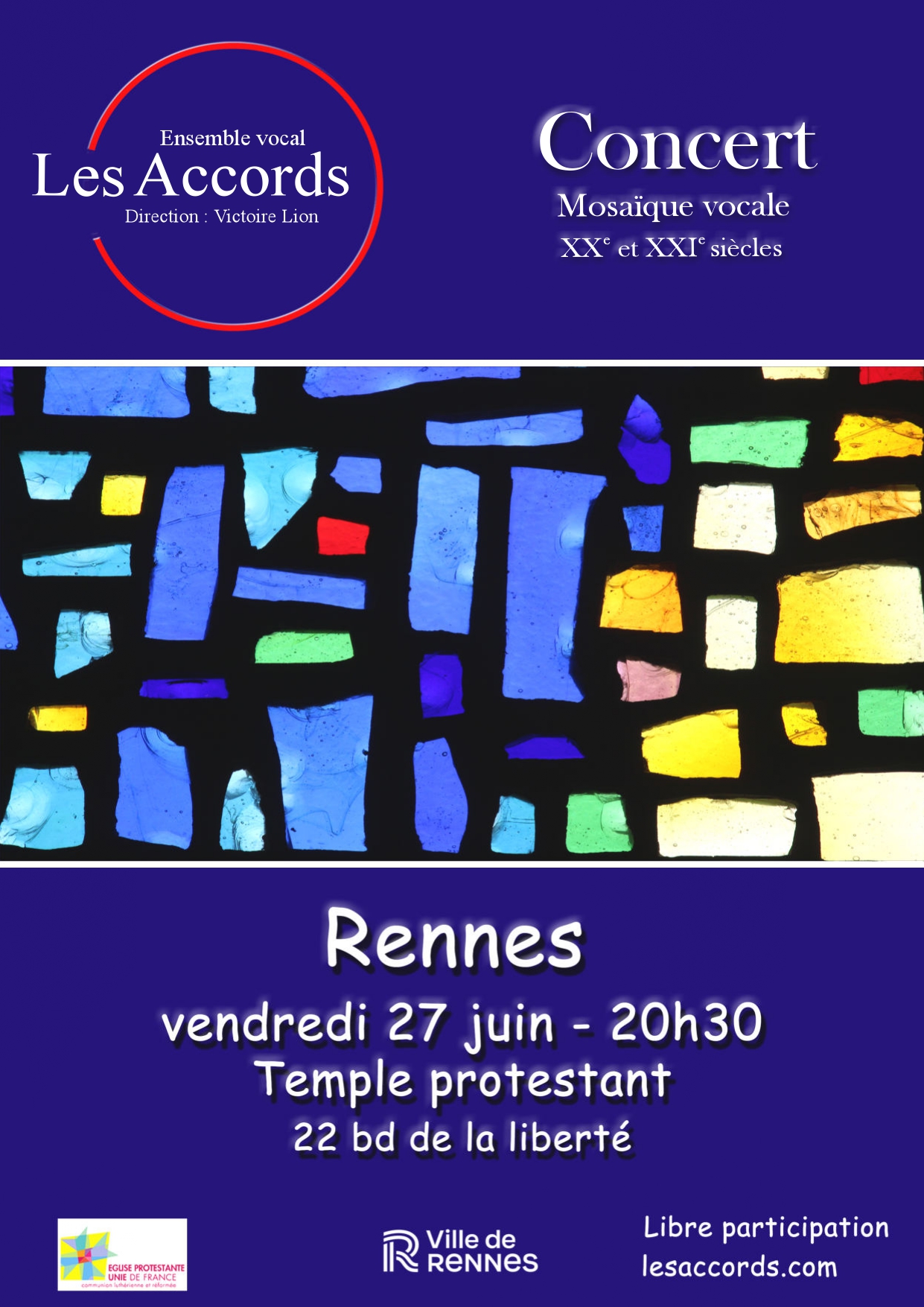 Affiche du concert