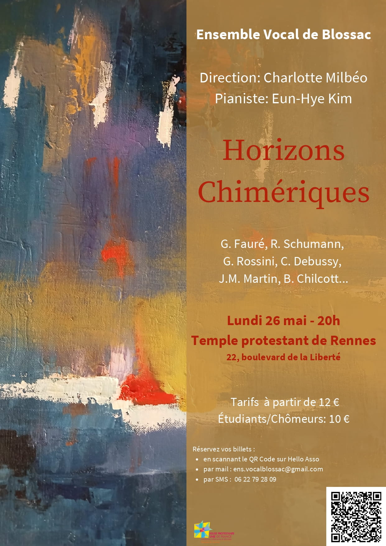Affiche du concert
