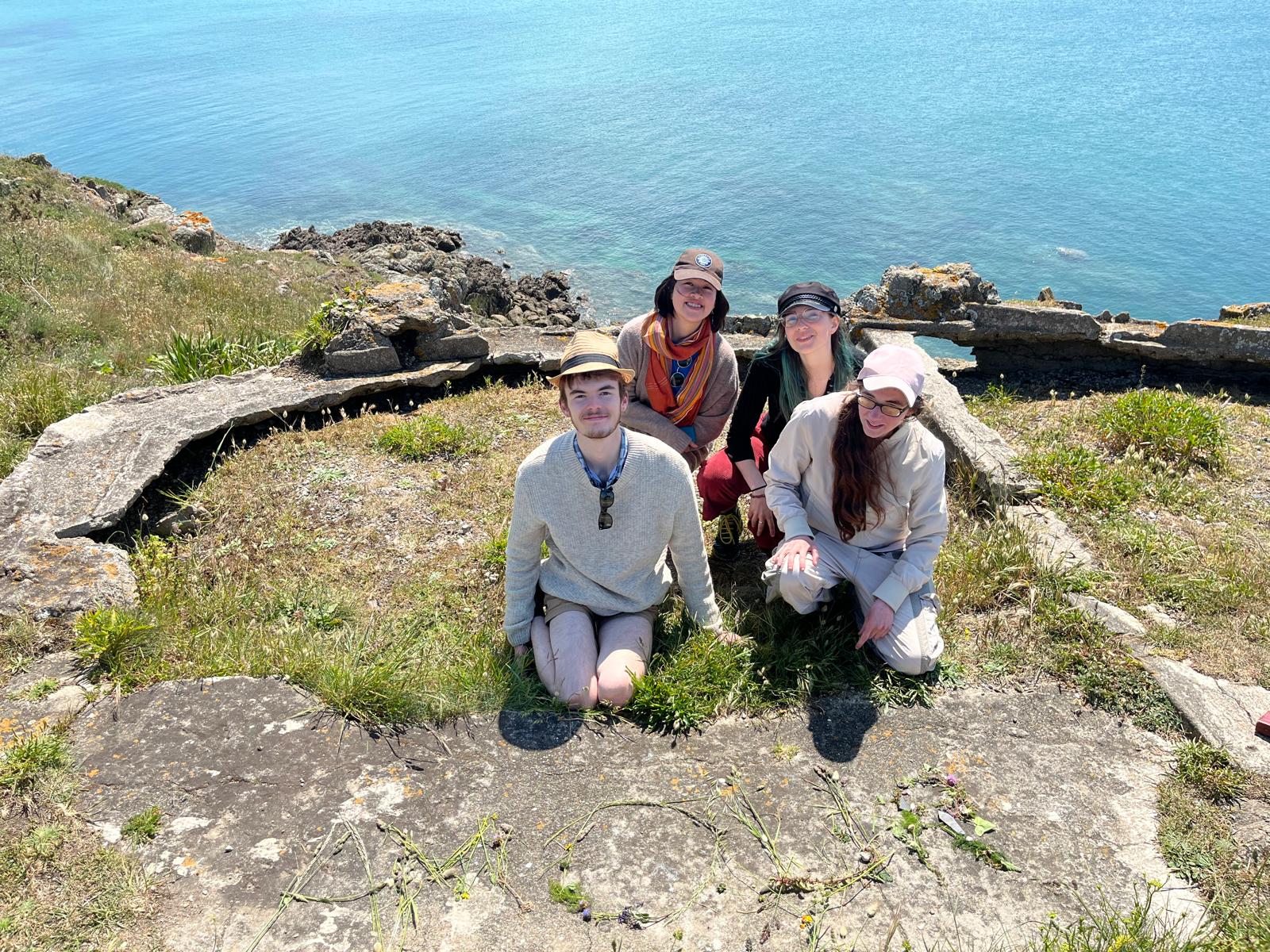 Jacques, Noëlia, Faustine et Fanny