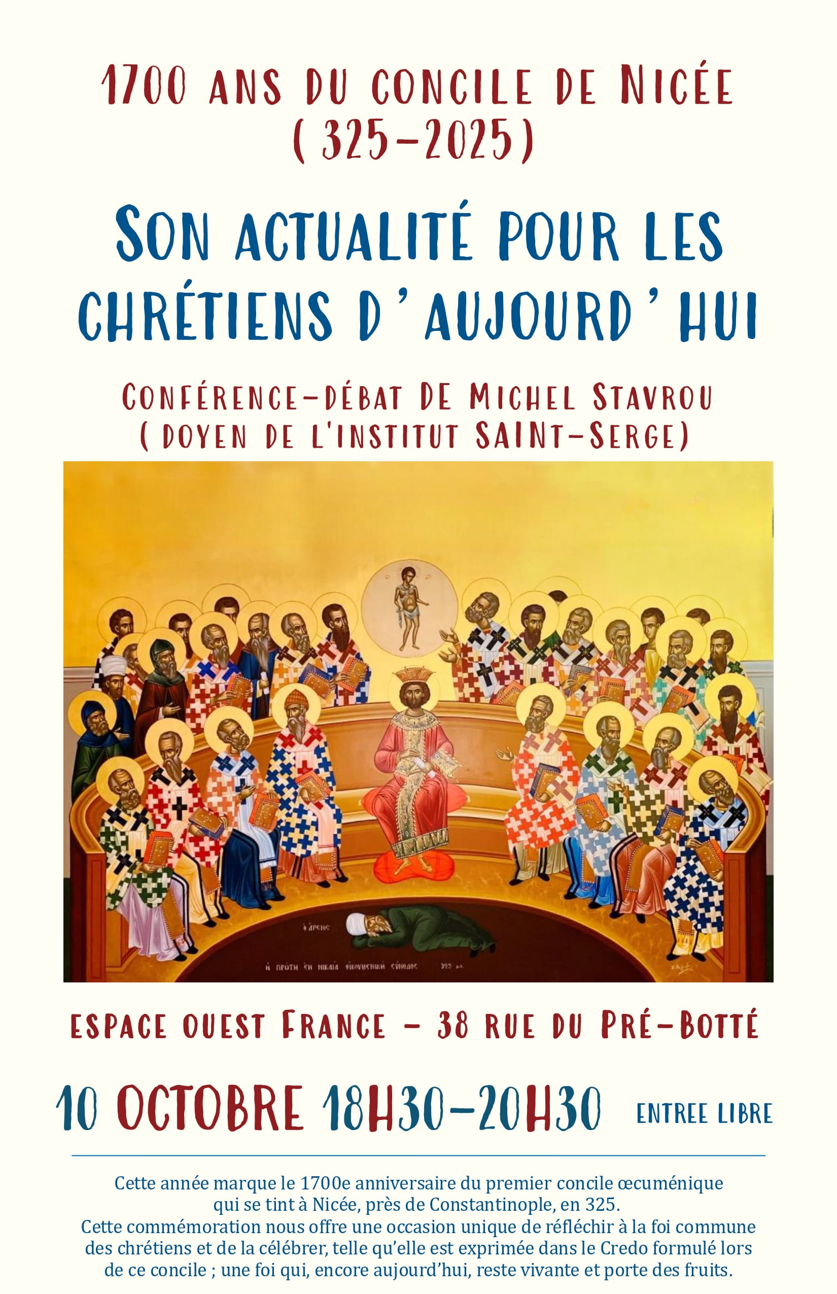 Affiche de la conférence