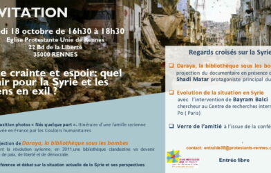 FILM & DÉBAT : Daraya, la bibliothèque sous les bombes