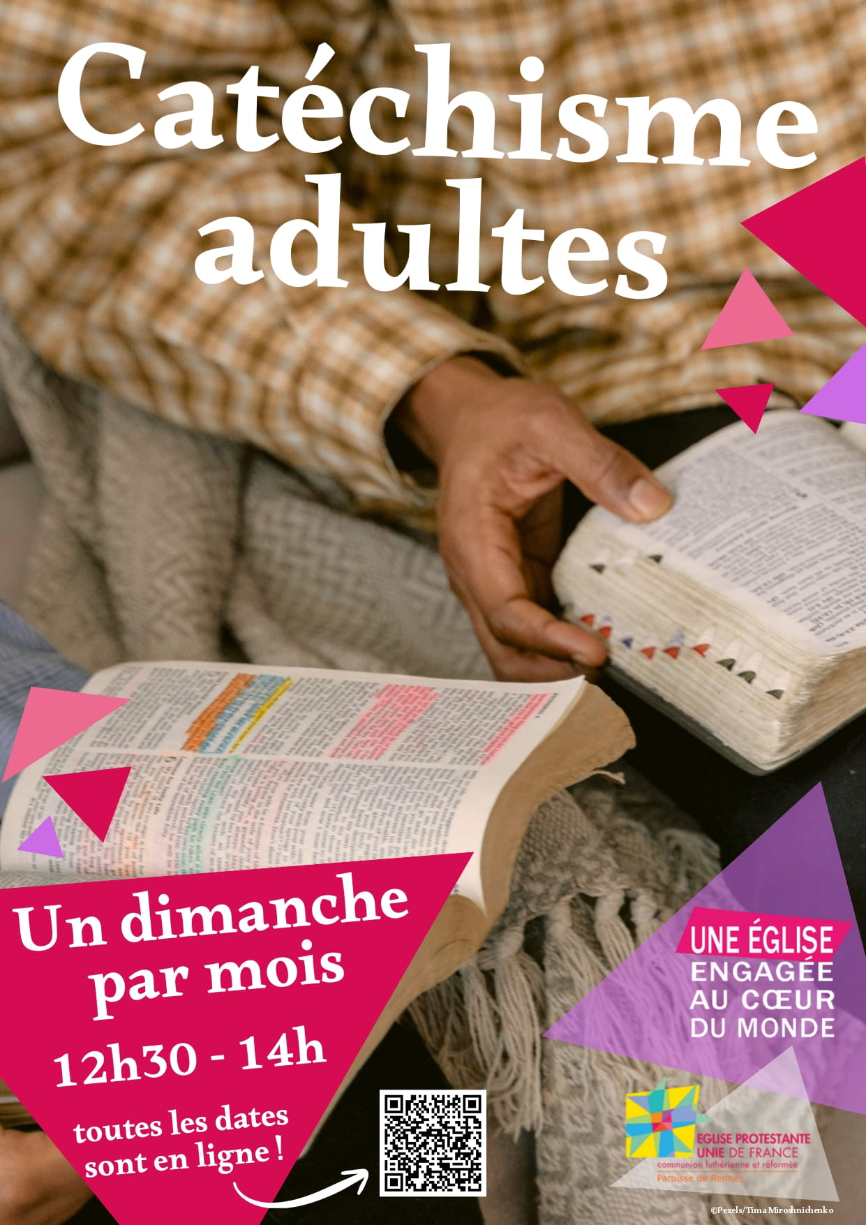 Affiche catéchisme adulte