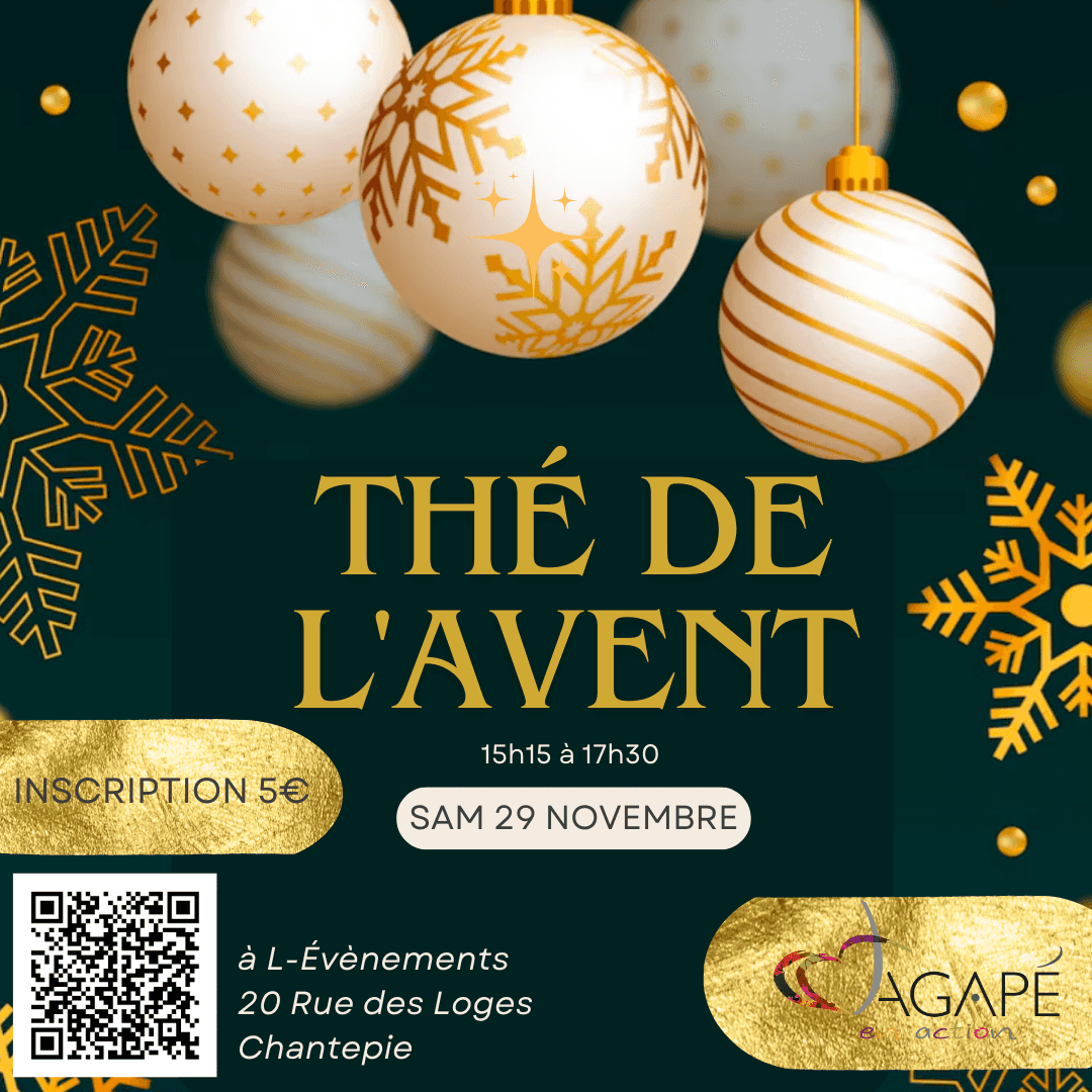 Affiche Thé de l'Avent à Chantepie