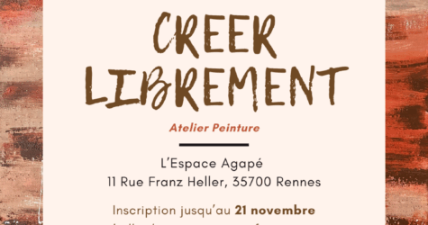 RENCONTRE DES CRÉATIFS : Créer librement
