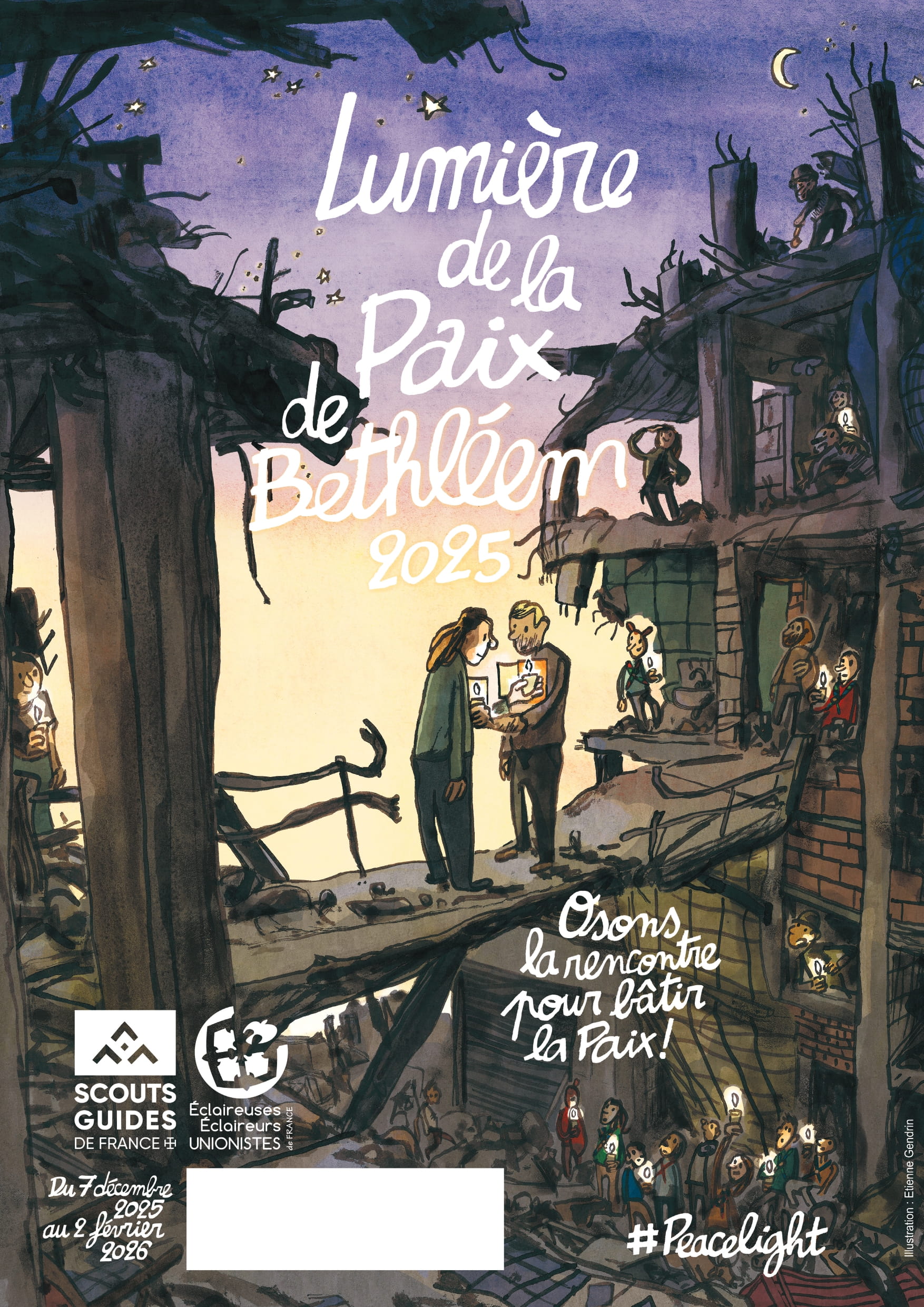 Osons la rencontre pour batir la paix.