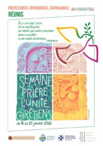 Affiche de la semaine de prière pour l'unité des chrétiens