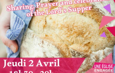 JEUDI SAINT: Célébration bilingue anglais et français
