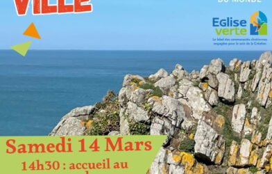 Ramassage des déchets avec Eglise Verte