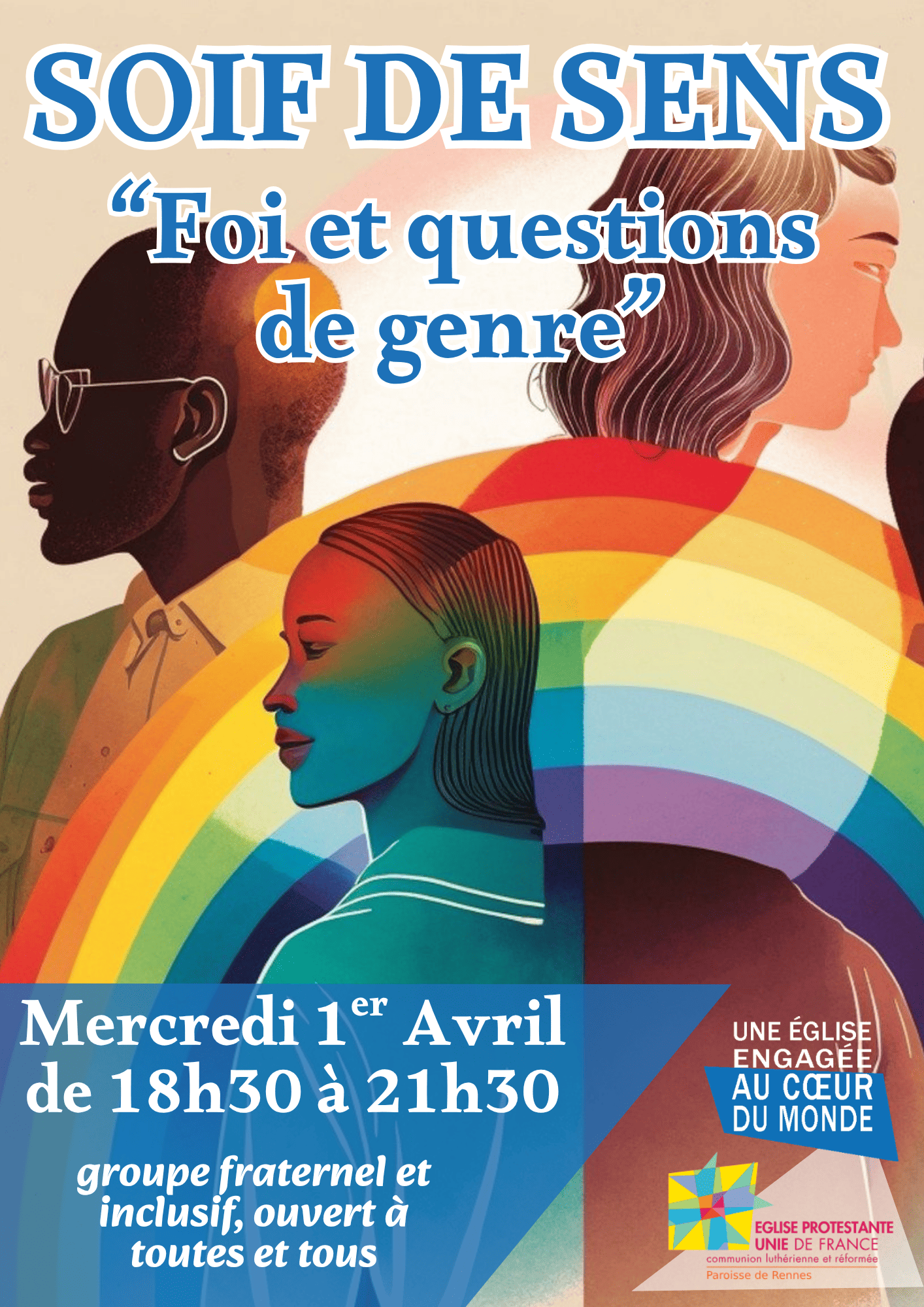 Affiche Soif de Sens: Foi et questions de genre