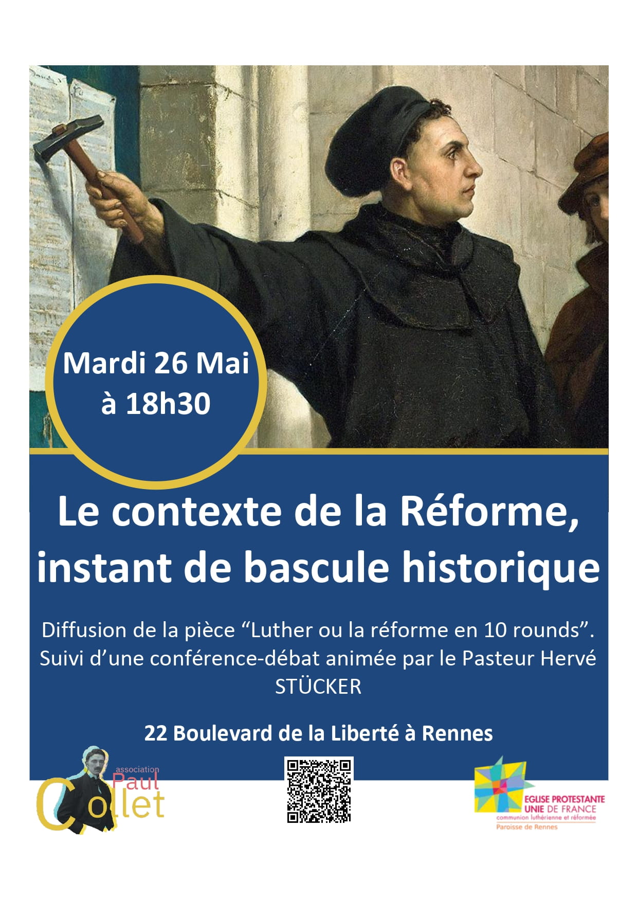 Affiche de la conférence