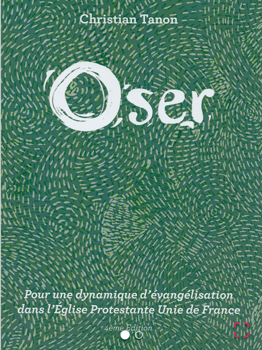 Couverture du livre "Oser" de Christian TANON