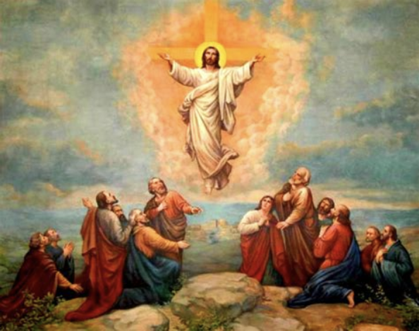 Tableau representant l'Ascension du Christ