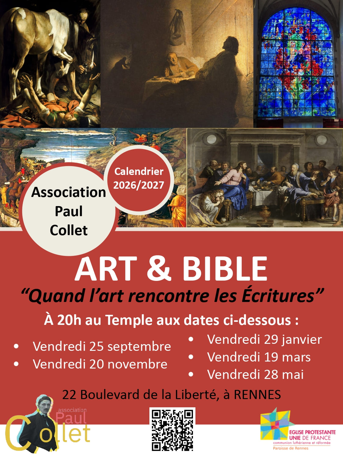 Affiche Art et Bible