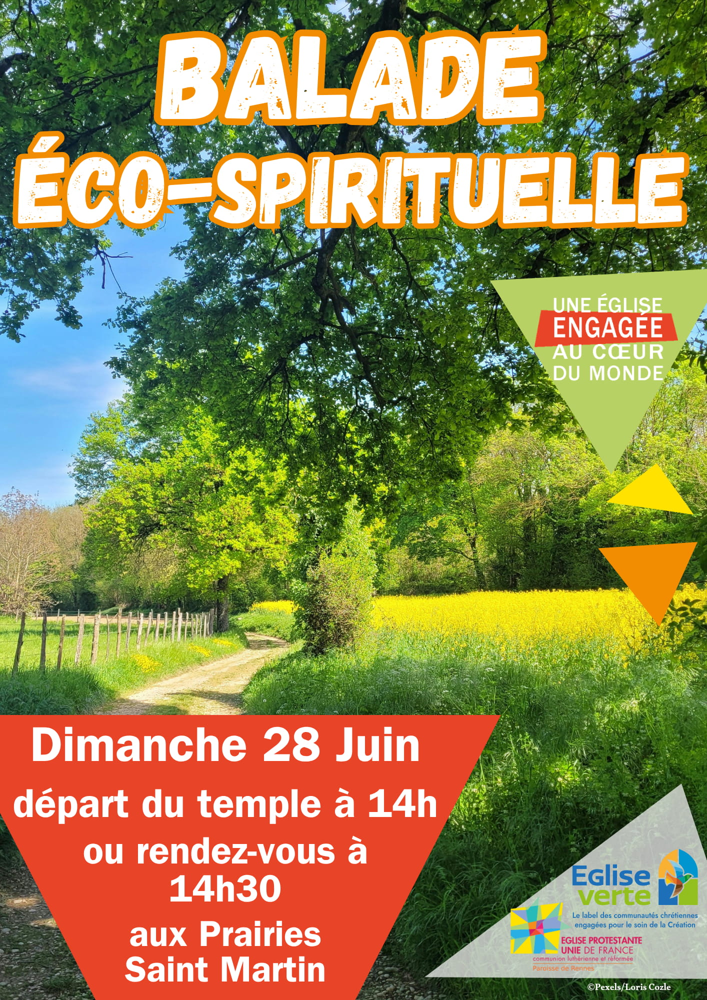 Affiche balade éco-spirituelle