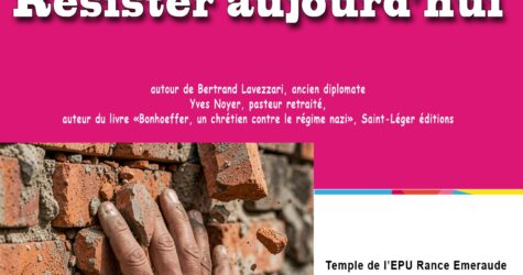 Soirée débat: Résister aujourd&rsquo;hui