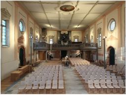 Intérieur du temple de Montbéliard