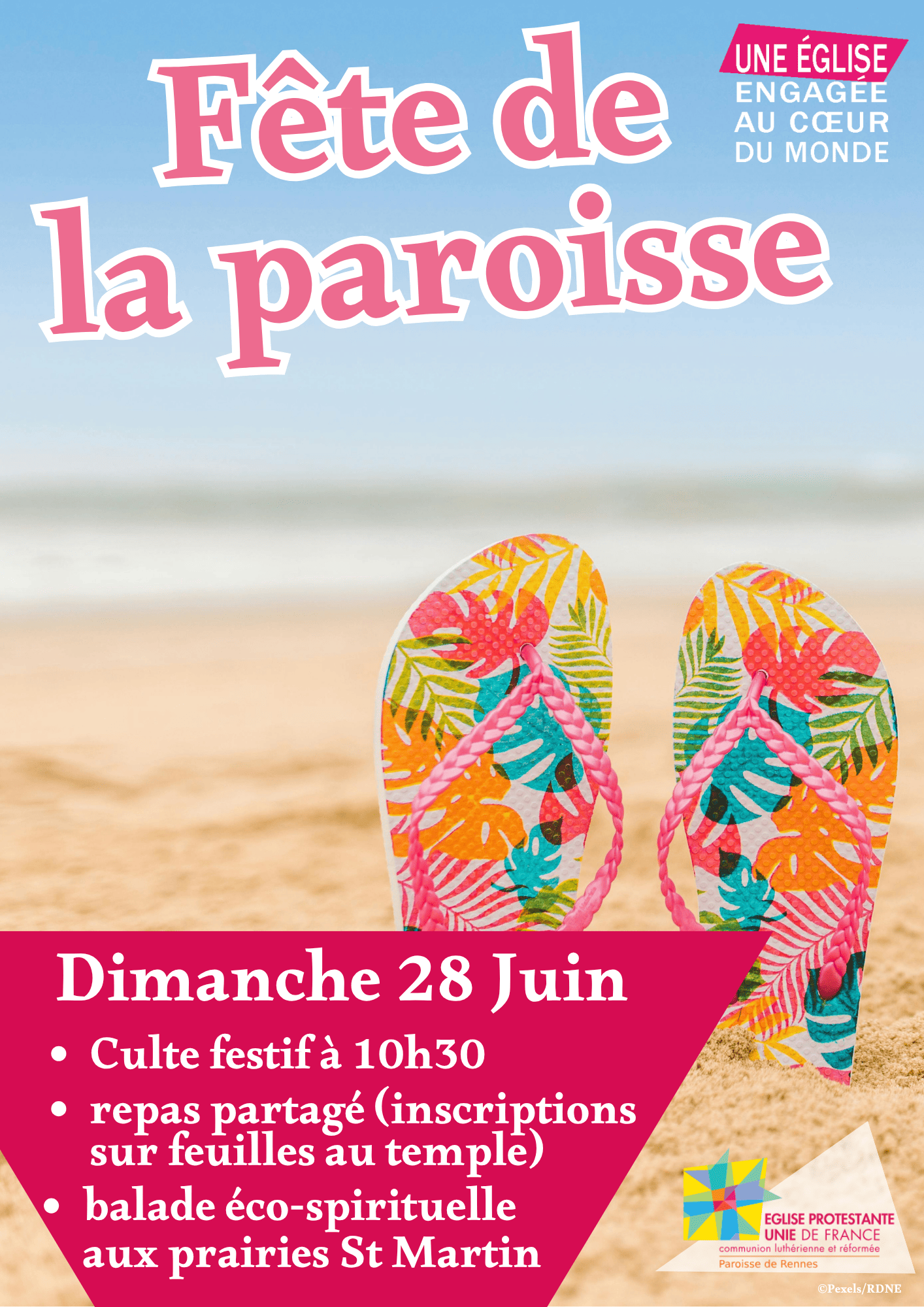 Affiche fête de la paroisse
