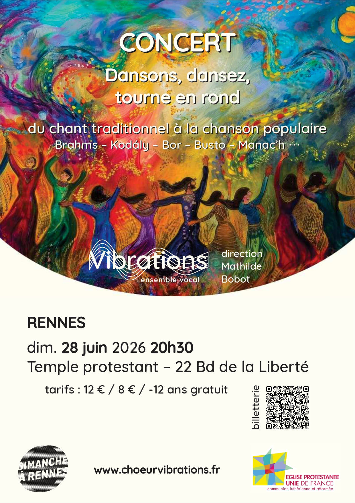 Affiche du concert