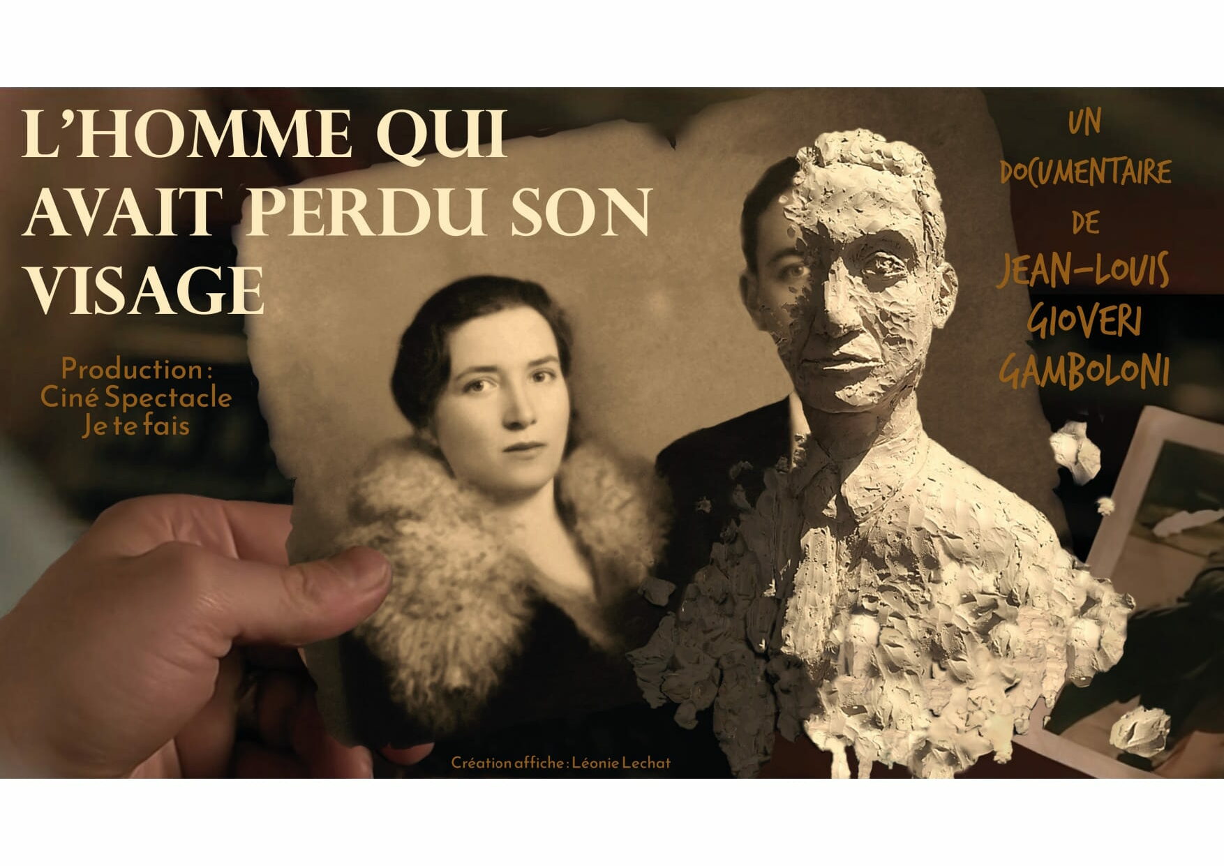 Affiche l'homme qui avait perdu son visage