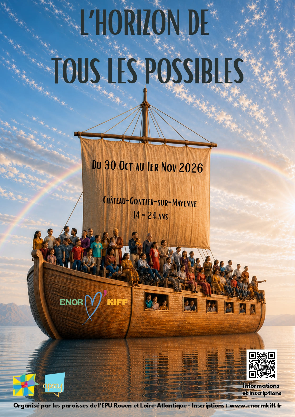 Affiche de l'Enorm'Kiff 2026