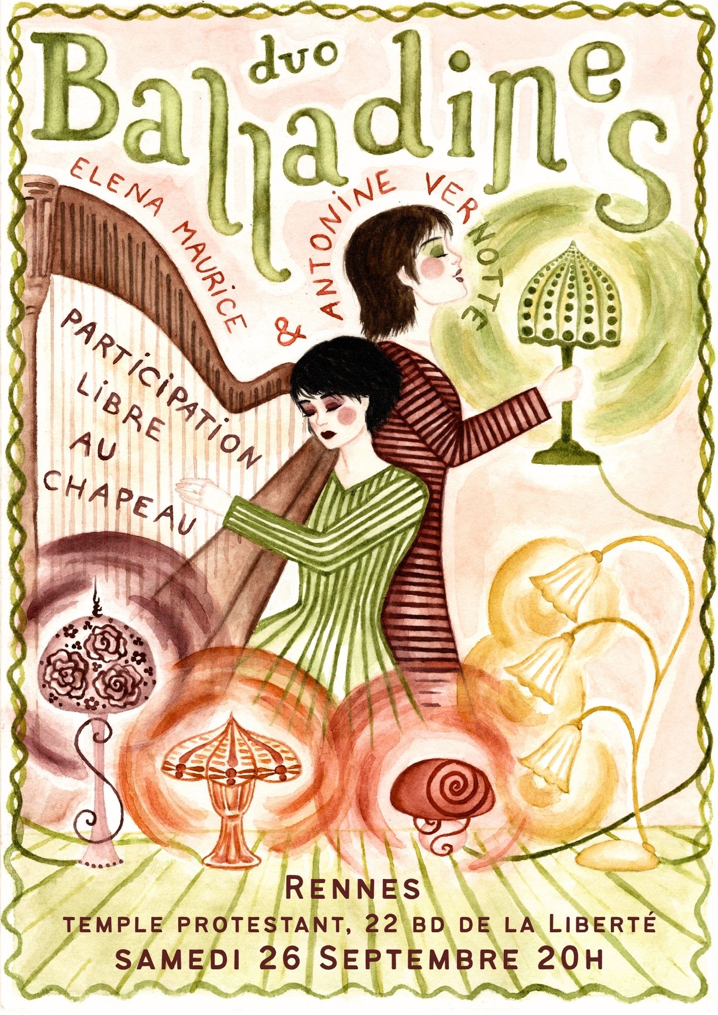 Affiche du concert