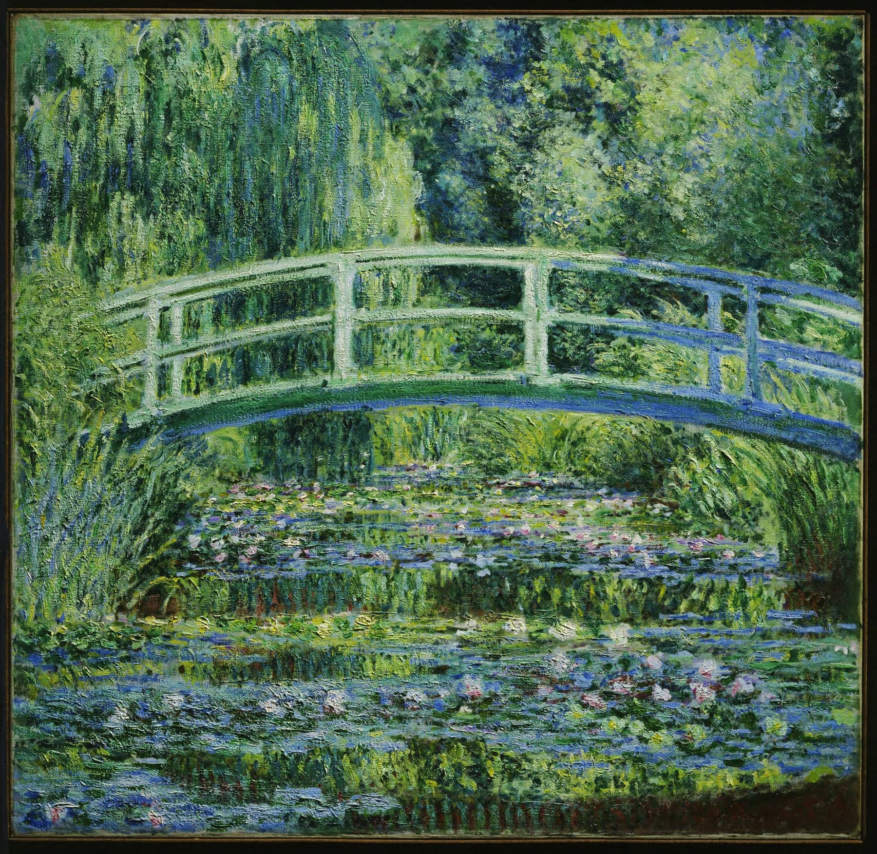 Tableau "Bassin aux nymphéas de Claude Monet