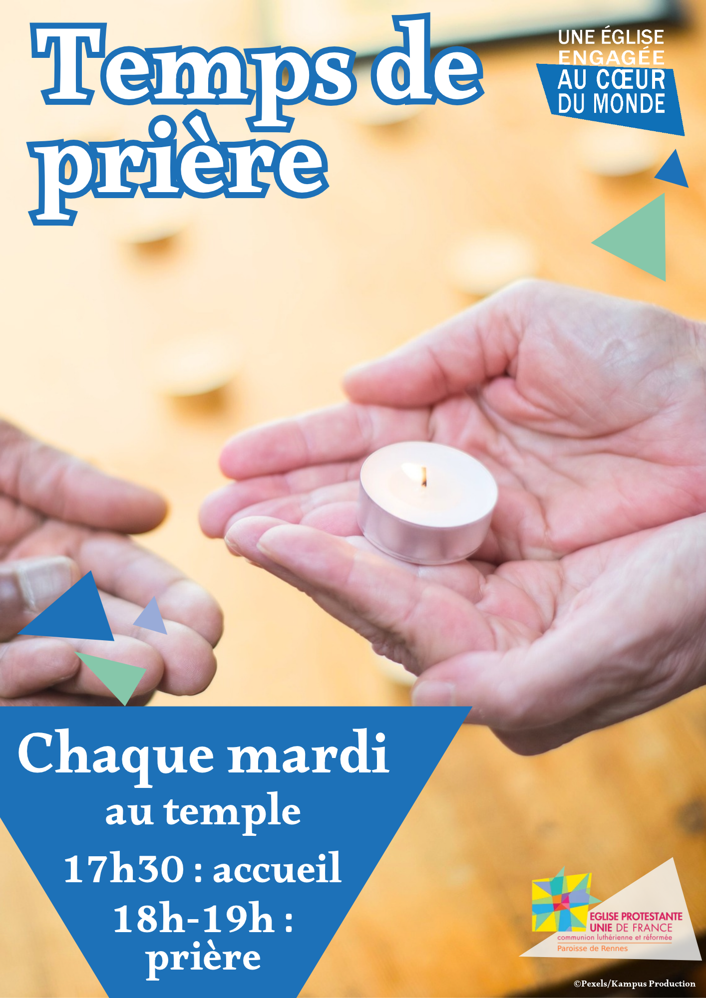 Affiche temps de prière