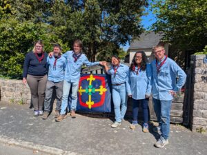 Les responsables du groupe scouts de Rennes
