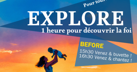 EXPLORE – Une heure pour découvrir la foi